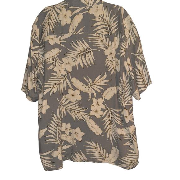 Paradise Coves Sz XXL Tropical Print Button Down Shirt Coastal Vacation Cruise - Picture 2 of 7